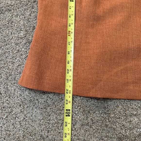 Kasper Blazer Suit Set Women 14 Burnt Sierra Tweed Office Church Business Preppy - Picture 12 of 15